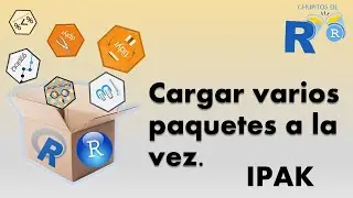 Cómo instalar y cargar varios paquetes a la vez. [Chupito de R]