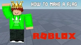 How to make a flag | Roblox studio tutorial