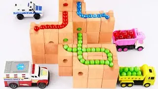 Marble Run ASMR Race ☆ Heavy Duty Marble Truck#2