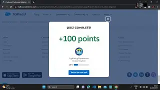 Admin Beginner Lightning Experience Customization | Create and Customize Lightning Apps quiz answer