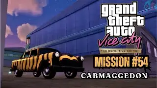 Grand Theft Auto Vice City Definitive Edition - Mission #54 - Cabmaggedon [Kaufman Cabs]
