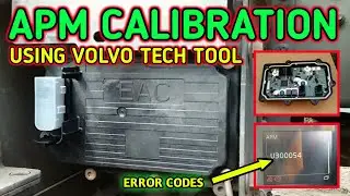 AIR PRODUCTION MODULATOR (APM) CALIBRATION USING VOLVO TECH TOOL ON VOLVO FMX 440