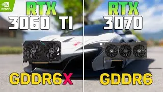 RTX 3060 Ti GDDR6X vs RTX 3070 - 10 Games Test