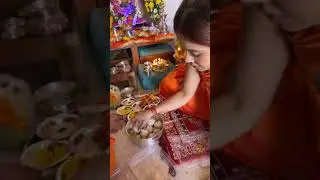 DEVOLINA BHATTACHARYA CELEBRATING GANESH CHATURTHI | GANESHA'S BIRTHDAY AT HER HOME