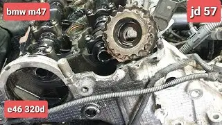 bmw e46 diesel m47 57 chaine distribution 🙈🙈😾