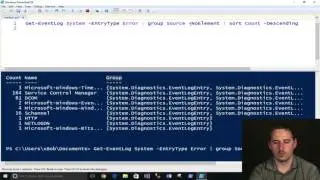 Basic Example of Using the PowerShell Pipeline : PSB E07