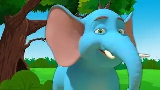 Riese Elefant Lied | deutsches Kindergedicht | Giant Elephant Song | Little TreeHouse German