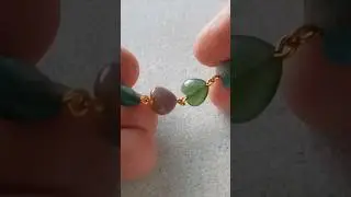 Rosary chain. Wirework for beginners
