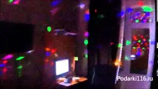 Музыкальный центр USB - LED проектор 2-в-одном