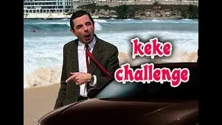 KeKe Dance Challenge my little girl Maruma And Mr Bean