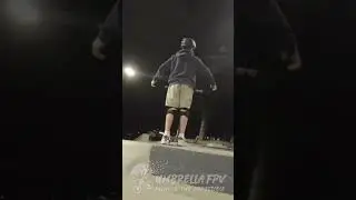 Crazy jumps in the skate park by @kayden_stussi   #crossfire #dji