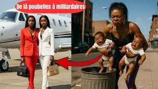 Mother throws her twin girls in the trash - later they become billionaires 
