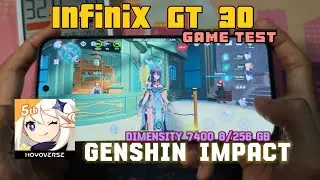 Infinix GT 30 - Genshin Impact Game test 