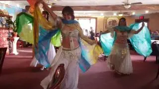 A MAGI Belly dance company performing to Expect miracles