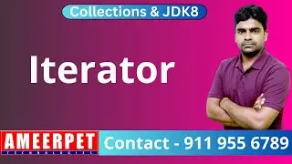 Display List using Iterator | Ameerpet Technologies | By Srinivas