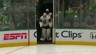 Stars fans throw popcorn at golden knights