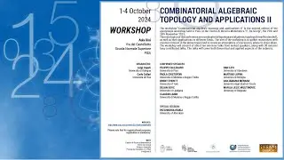 Combinatorial Algebraic Topology and Applications II - 2 ottobre 2024