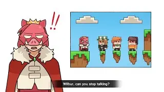 Technoblade gets owned by Wilbur... ft. TommyInnit & Philza | Dream SMP Animatic