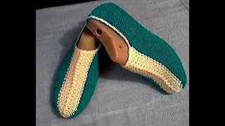 Seamless socks on two knitting needles