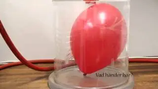 Vad händer med en ballong i vakuum?