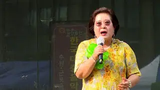 가수 왕보경 - 사랑 꽃 (타이틀곡) 노래사랑 예술단 / 부천역 마루광장