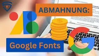Abmahn-Risiko durch Google Fonts: Datenschutz-Verstoß auf Webseite