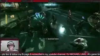 Batman Arkham Knight - Fights Militia Mob In Ace Chemicals