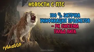 Black desert : НОВОСТИ С ПТС / 100 % ЗАТОЧКА / МИНУС PK / УНИФИКАЦИЯ ПРЕДМЕТОВ