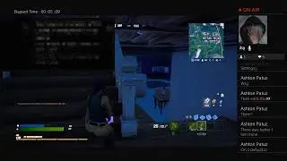 Playing fortnite