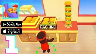 Burger Please! Gameplay Walkthrough Part 1 (iOS, Android)