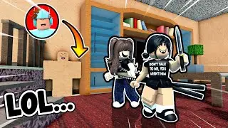 I DISGUISED MYSELF As The WALL To HIDE From TOXIC TEAMERS, And It WORKED... (Murder Mystery 2)