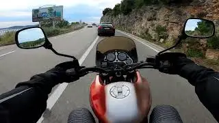 Tour to Dubrovnik with Aprilia Pegaso 650 i.e. -  Učim mijenjati brzine