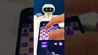 AIBI cute Robot playing chess #aibi #aibipocketrobot #aibirobot #aibot #airobot #petrobot #petbot