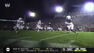 Auburn RB With The Hurdle On Penn State Defender