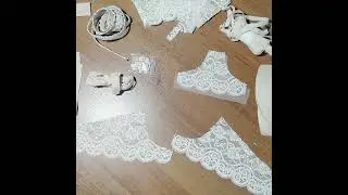 Шью себе новый бюстгальтер.