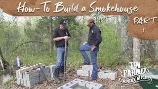 How-To Build a Smokehouse (Part 1 - Foundation)