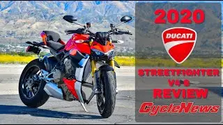 2020 Ducati Streetfighter V4 S Review - Cycle News