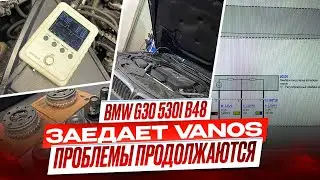 BMW G30 530I B48 Ошибка Vanos 130716 130715. Проблемы продолжаются. Бедная смесь 