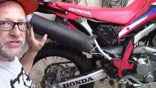 CRF 300L Delkevic exhaust install & issues