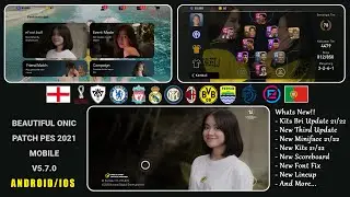 BEAUTIFUL ONIC ESPORT PATCH PES 2021 MOBILE V5.7.0 BY IDSPHONE