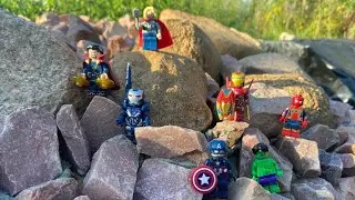Лего Танос vs Мстители. Lego Marvel. 2 серия.