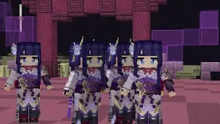 I Fought RAIDEN SHOGUN But In MINECRAFT