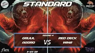 Gruul Aggro VS Red Deck Wins [MTG Standard Round 4]