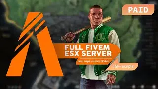 DRAG AND DROP - BEST FULL FIVEM ESX SERVER - SQL READY