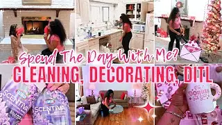 2024 Homemaking: Spend The Day With Me! DITL - Cleaning And Decorating For Valentine's Day