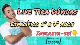 Live Tira DÚVIDAS