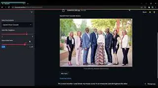 Face Anonymizer Web App Demo