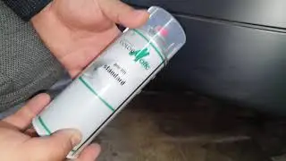 Убираем мелкие царапины на бампере