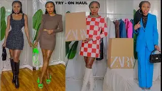 ZARA FALL/AUTUMN TRY ON HAUL 2021| FALL MUST HAVES NEW COLLECTION +  STYLE WITH ME