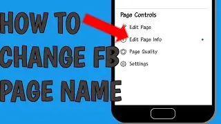How to change Facebook page name 2021